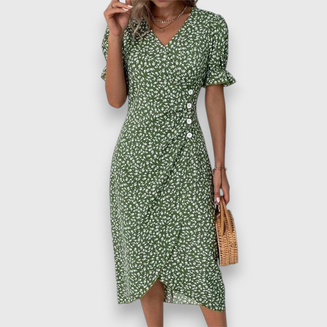 Tessina — Robe Femme Florale Élégante Qui Fait Éclore Votre Style