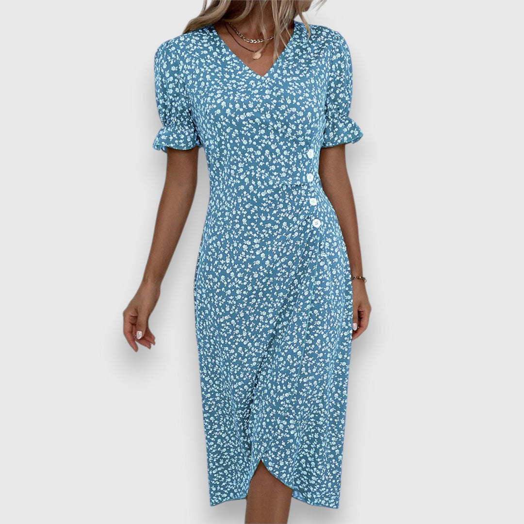 Tessina — Robe Femme Florale Élégante Qui Fait Éclore Votre Style