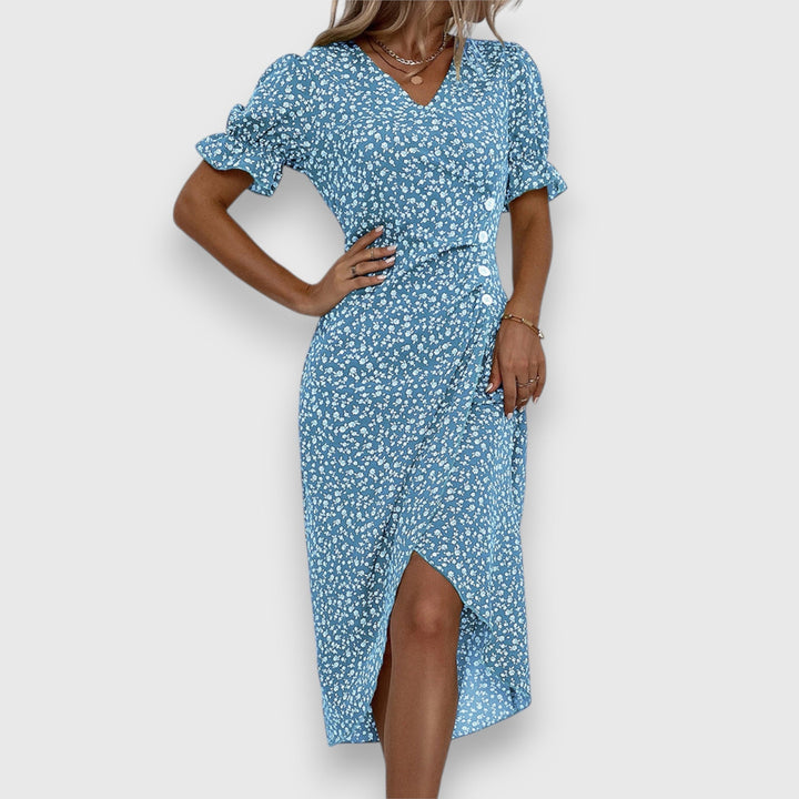 Tessina — Robe Femme Florale Élégante Qui Fait Éclore Votre Style