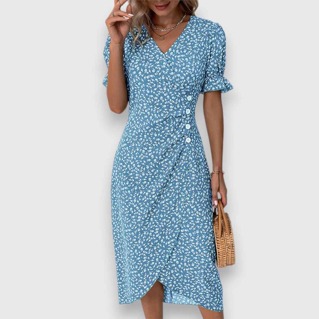 Tessina — Robe Femme Florale Élégante Qui Fait Éclore Votre Style