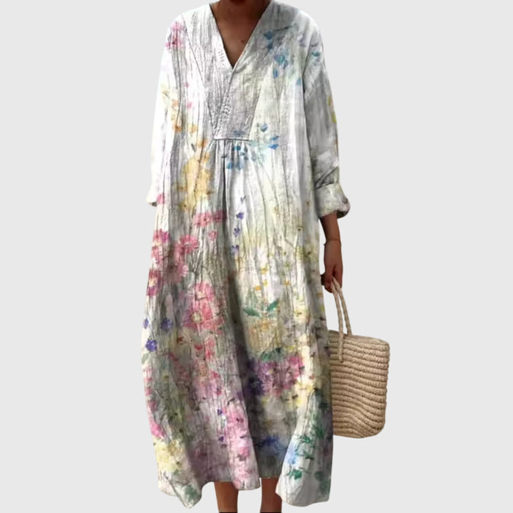 Stephanie — Robe Femme Géométrique Unique Style Moderne