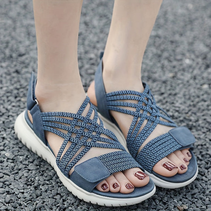 Carmen | Sandales Plates Orthopédiques Brides Femme | Confort Marche