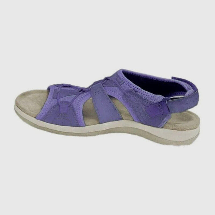Amélie | Sandales Sport Plates Femme | Confort Marche Quotidienne
