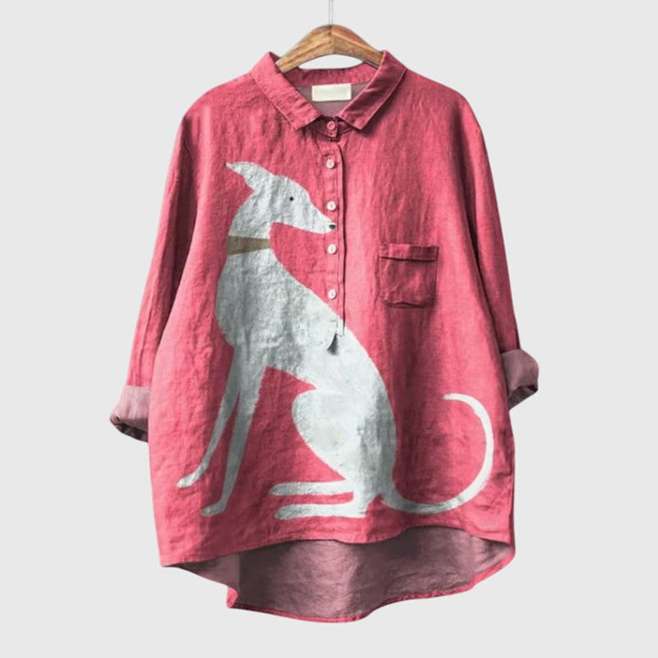 Asta — Blouse Femme Elegante Dog 3, Dog 1 Pour Style Confirme