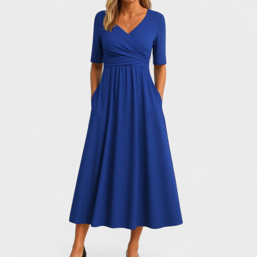 Ida — Robe Midi Élégante Femme