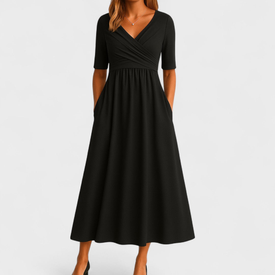 Ida — Robe Midi Élégante Femme