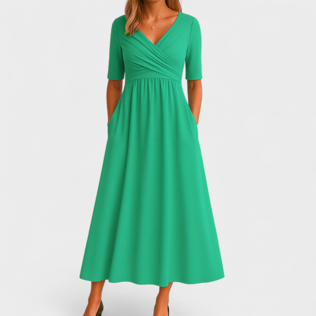Ida — Robe Midi Élégante Femme