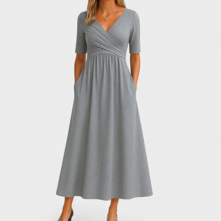 Ida — Robe Midi Élégante Femme