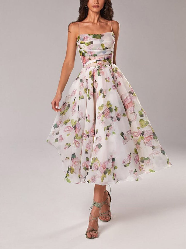 Morgan — Robe Femme Lin Violette, Rose Pour Style Confirme
