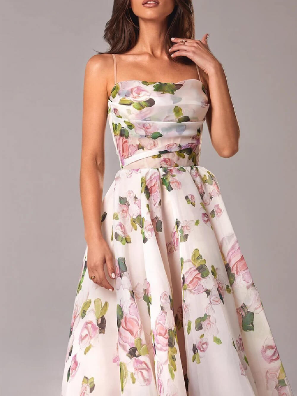 Morgan — Robe Femme Lin Violette, Rose Pour Style Confirme