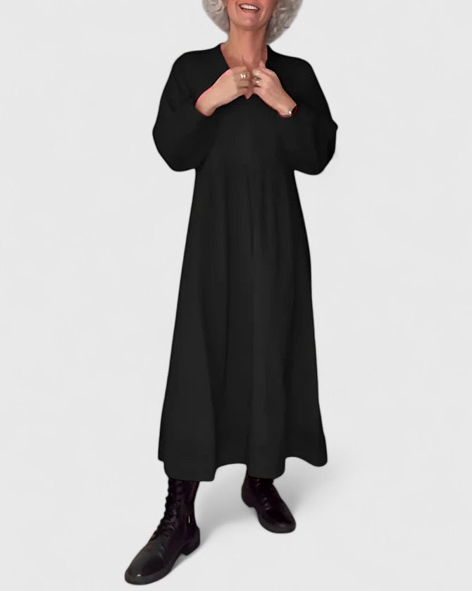 Seryphiah — Robe Femme Elegante Marron Rouge Verte Bleue Pour Diversite Style