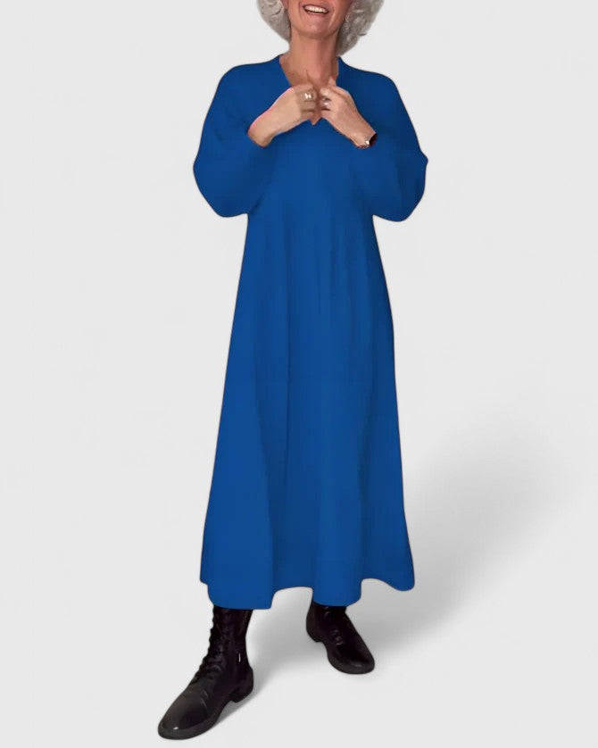 Seryphiah — Robe Femme Elegante Marron Rouge Verte Bleue Pour Diversite Style