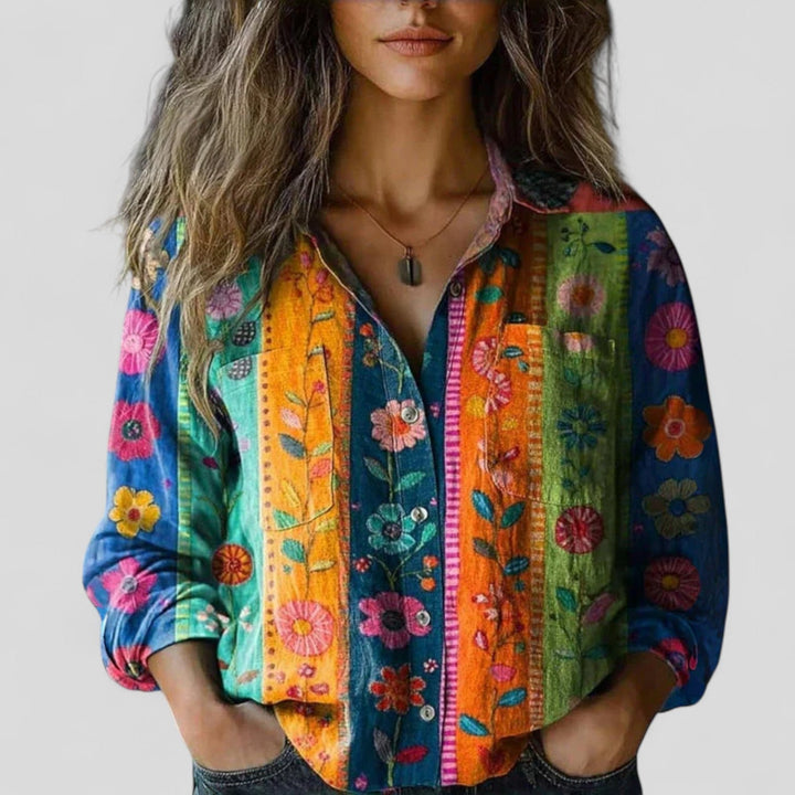 Lorenhilde — Blouse Femme Confortable Pour Style Confirme