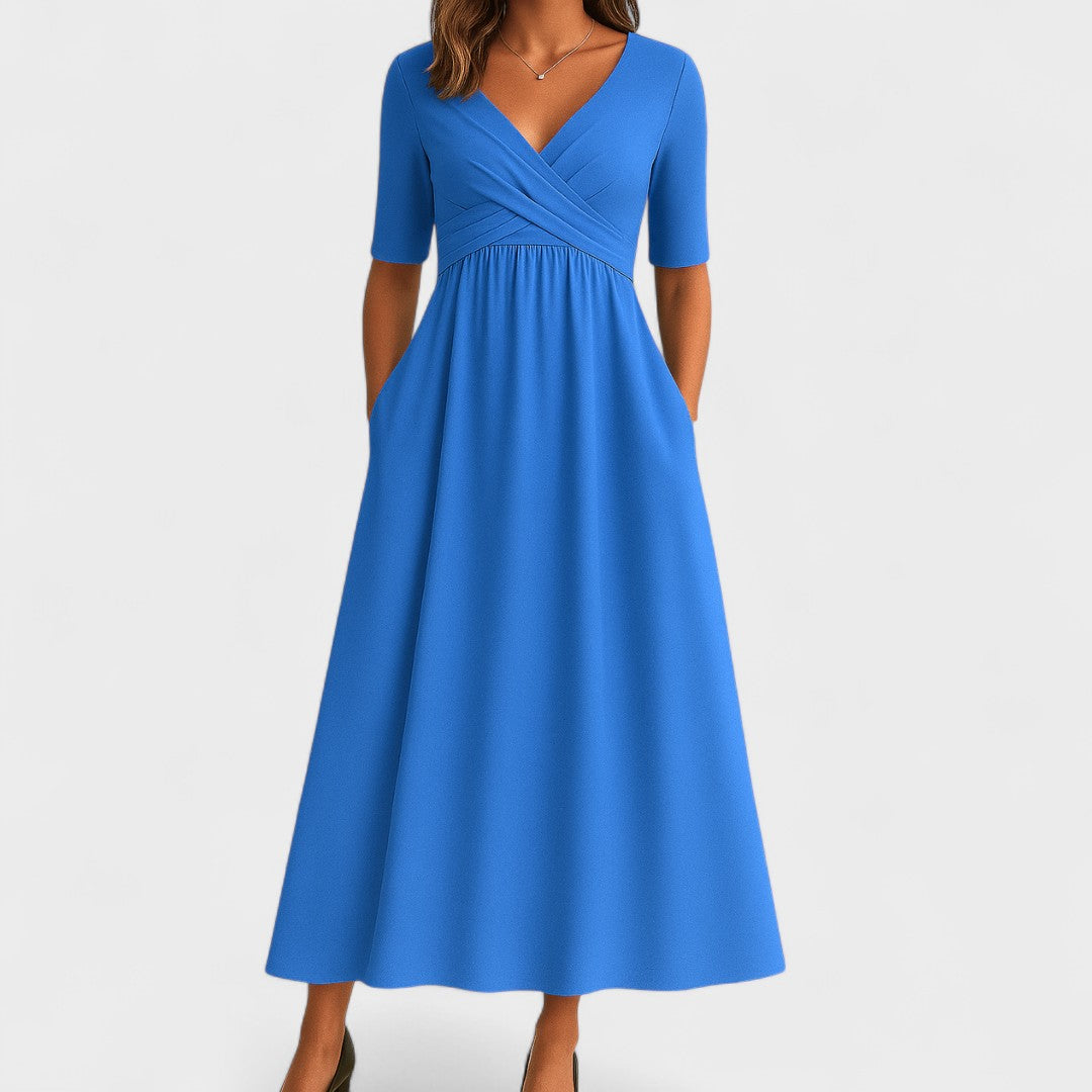 Ida — Robe Midi Élégante Femme