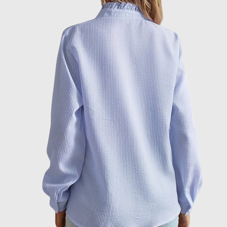 Kaitlyn — Blouse Femme Elegante Rose, Grise Pour Style Confirme