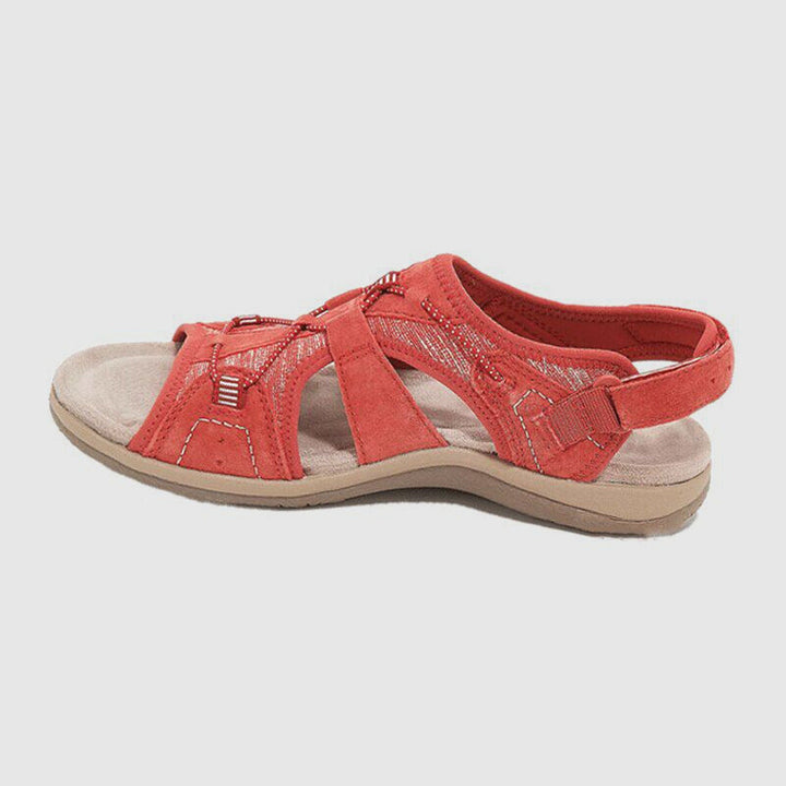 Amélie | Sandales Sport Plates Femme | Confort Marche Quotidienne