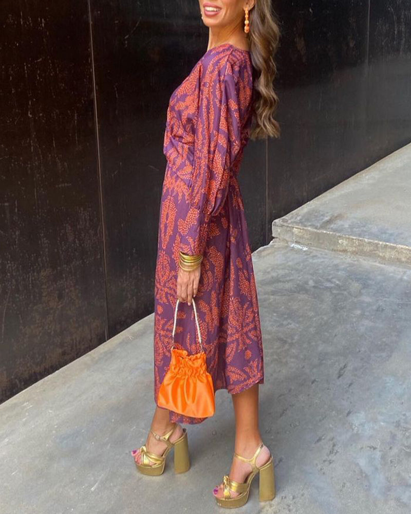 Jasmine — Robe Maxi Ligne-A Invitée Mariage