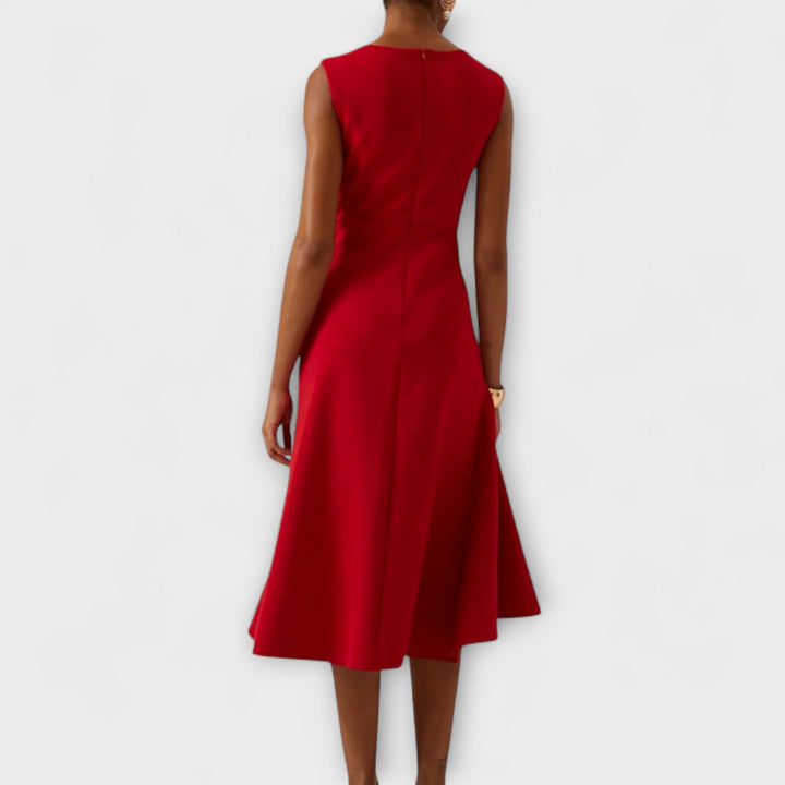 Darlene — Robe Midi Sophistiquée