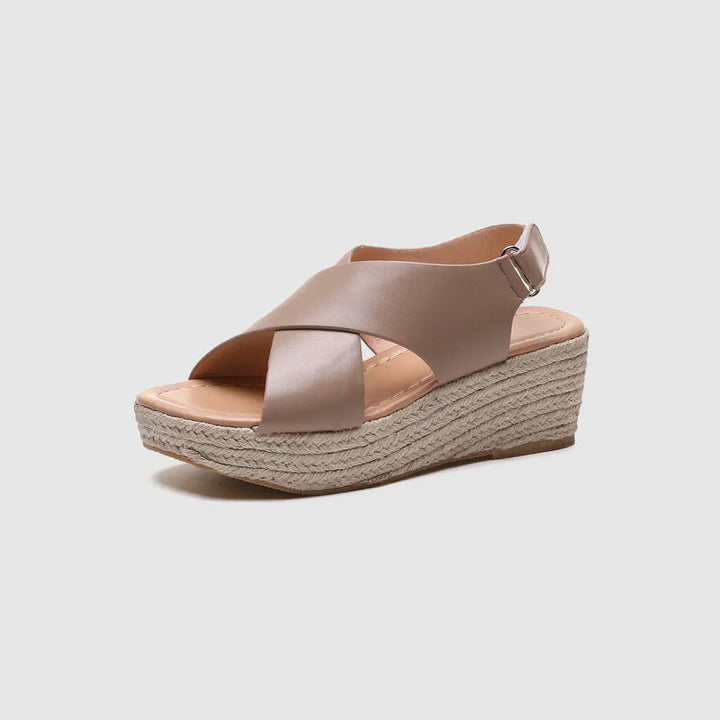 Giulia | Sandales Compensées Été Femme | Confortables Tendance