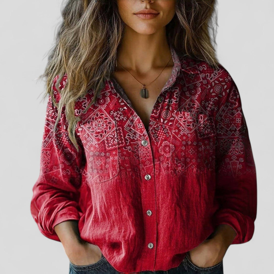 Lorenhilde — Blouse Femme Confortable Pour Style Confirme