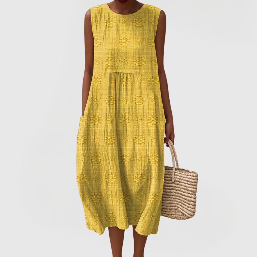 Teresa — Robe Femme Élégante avec Poches Qui Libère Vraiment