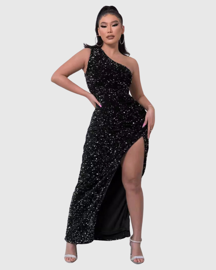 Lillian — Robe Femme Elegante Noire, Bleue, Grise Pour Style Confirme