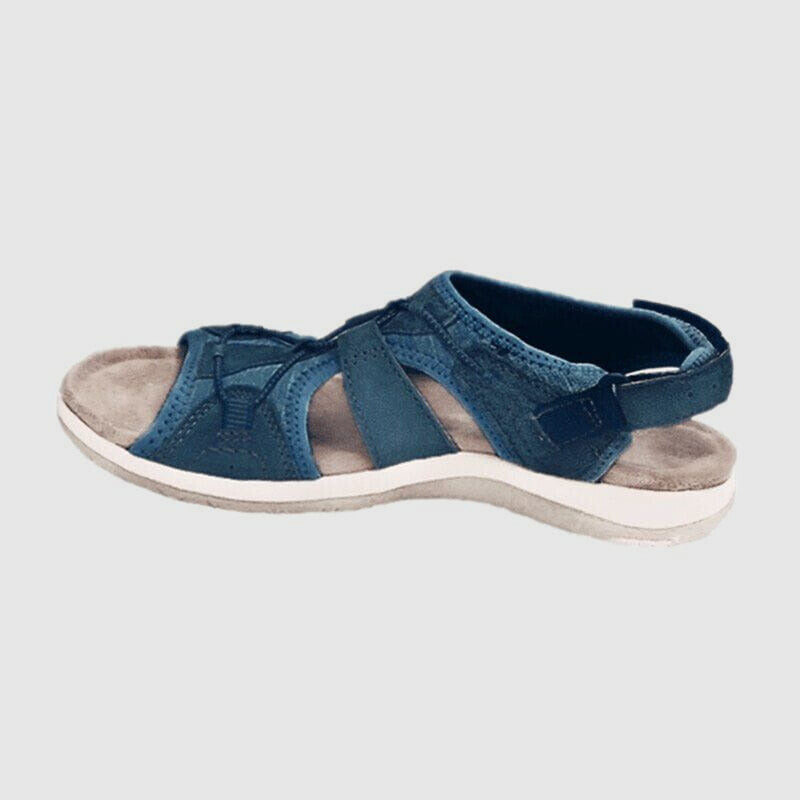 Amélie | Sandales Sport Plates Femme | Confort Marche Quotidienne