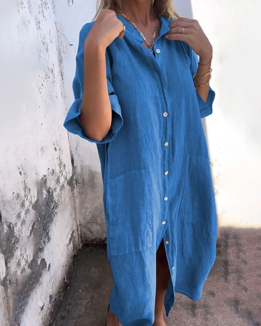Darcey — Robe Femme Boho Noire, Kaki, Orange Pour Style Confirme