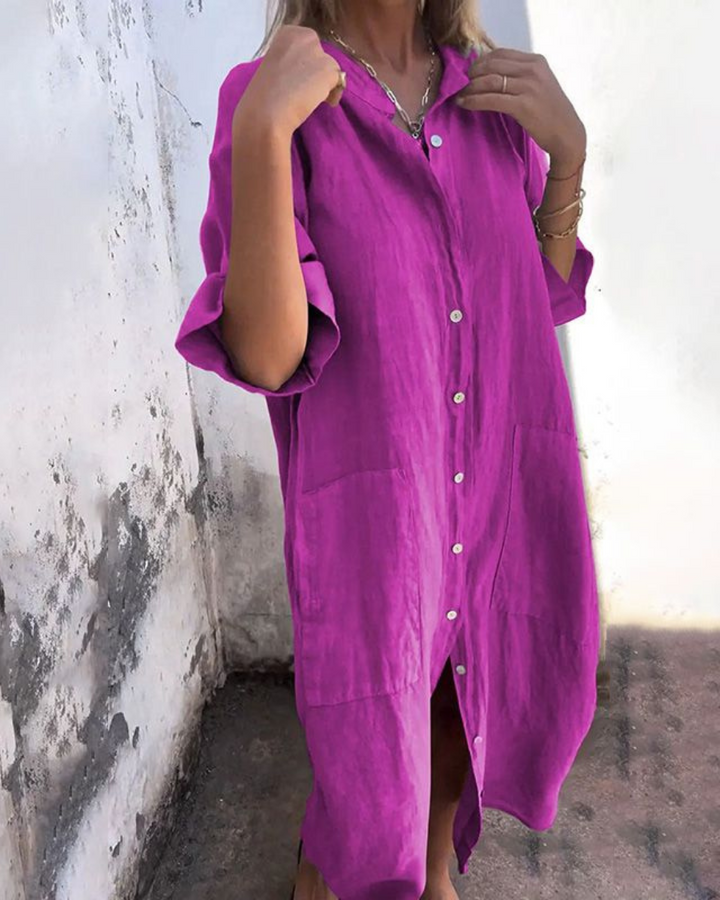 Darcey — Robe Femme Boho Noire, Kaki, Orange Pour Style Confirme