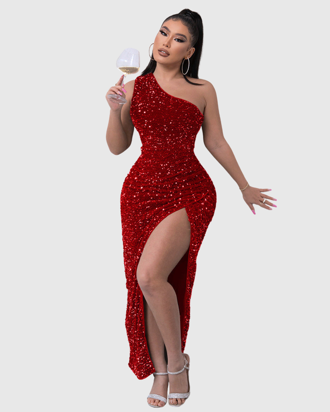 Lillian — Robe Femme Elegante Noire, Bleue, Grise Pour Style Confirme