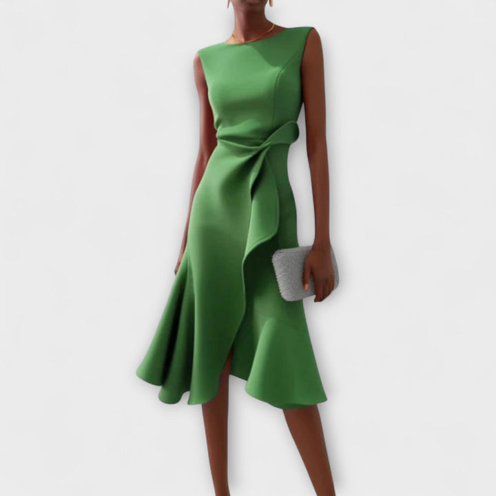 Darlene — Robe Midi Sophistiquée