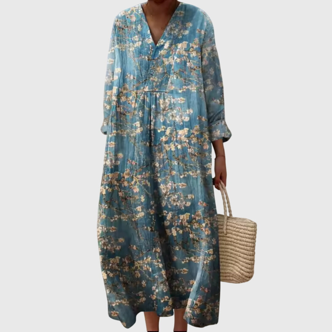Stephanie — Robe Femme Géométrique Unique Style Moderne
