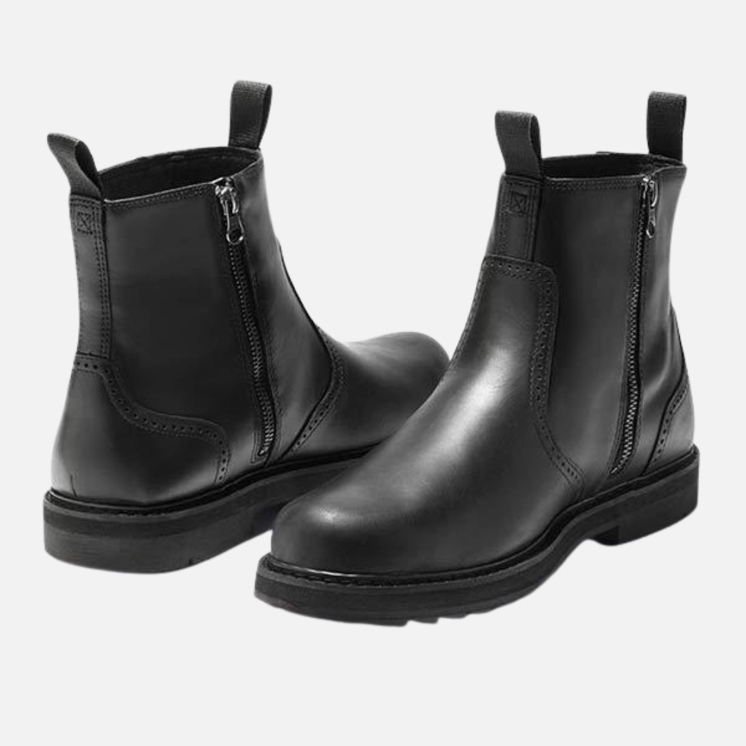 Anton | Boots Brogue Cuir Homme | Marche Élégantes Confortables