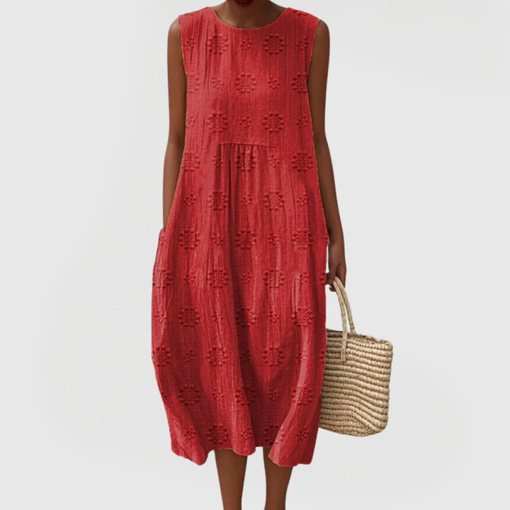 Teresa — Robe Femme Élégante avec Poches Qui Libère Vraiment