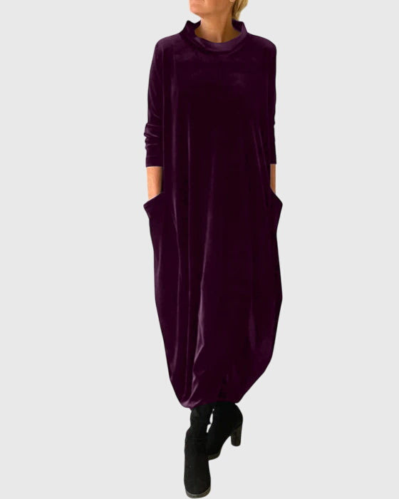 Madison — Robe Femme Elegante Rouge, Bleue, Violette Pour Style Confirme