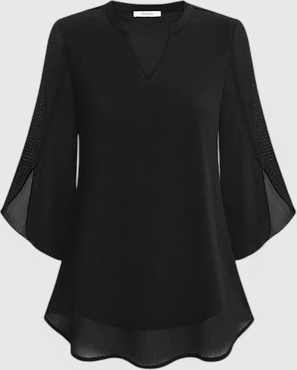 Celinora — Blouse Femme Lin naturel Burgundy, Bleue Pour Style Confirme
