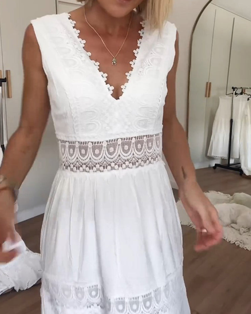 Willow — Robe Femme Boho Blanche Pour Style Confirme