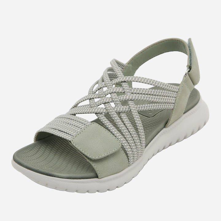 Carmen | Sandales Plates Orthopédiques Brides Femme | Confort Marche