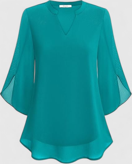 Celinora — Blouse Femme Lin naturel Burgundy, Bleue Pour Style Confirme