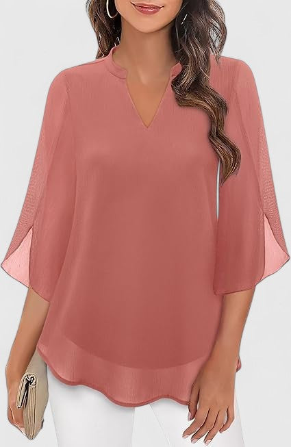 Celinora — Blouse Femme Lin naturel Burgundy, Bleue Pour Style Confirme
