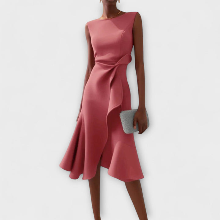 Darlene — Robe Midi Sophistiquée