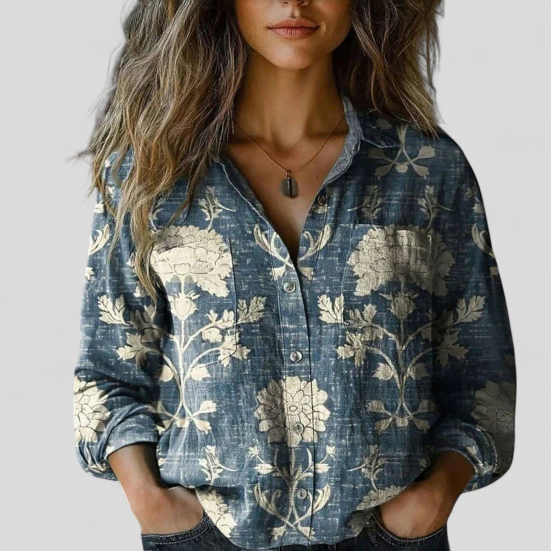 Lorenhilde — Blouse Femme Confortable Pour Style Confirme