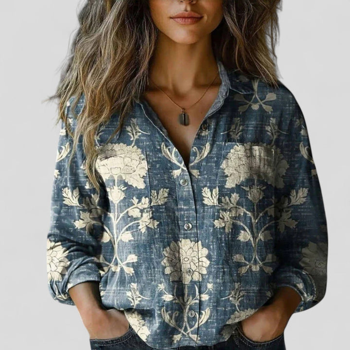Lorenhilde — Blouse Femme Confortable Pour Style Confirme