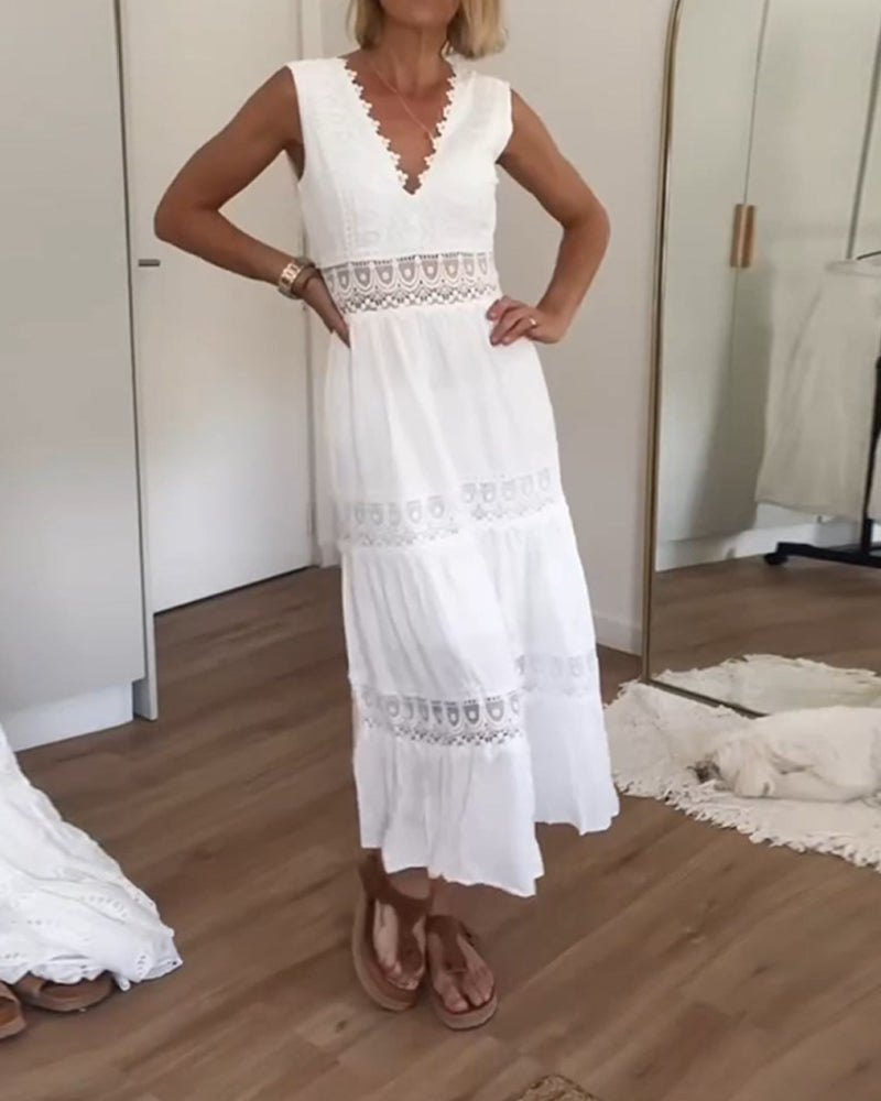 Willow — Robe Femme Boho Blanche Pour Style Confirme