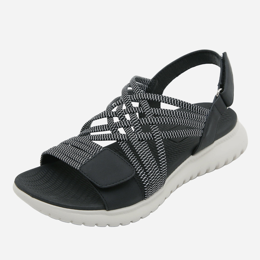 Carmen | Sandales Plates Orthopédiques Brides Femme | Confort Marche