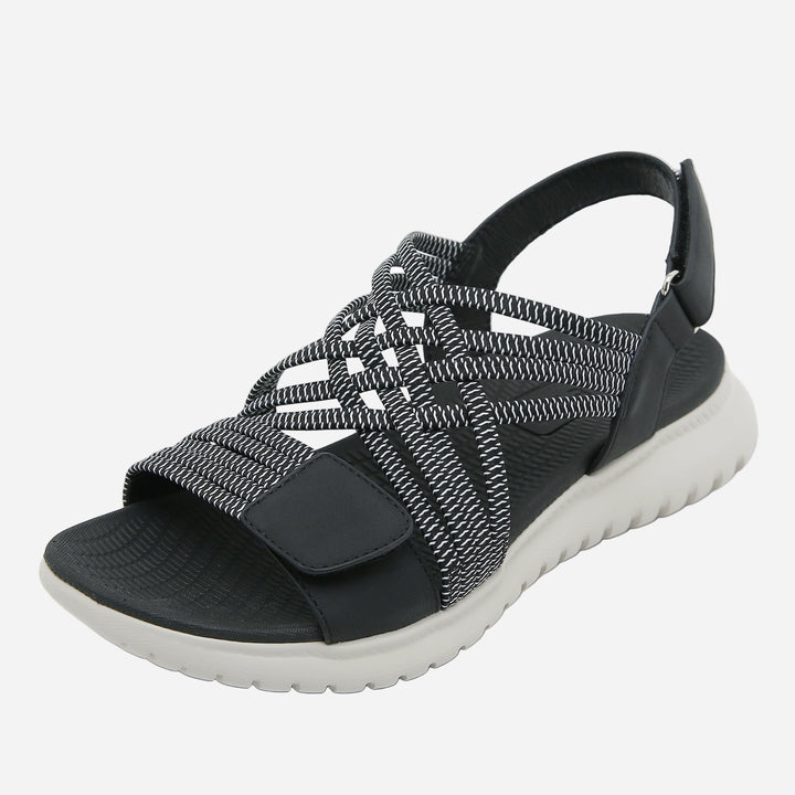 Carmen | Sandales Plates Orthopédiques Brides Femme | Confort Marche