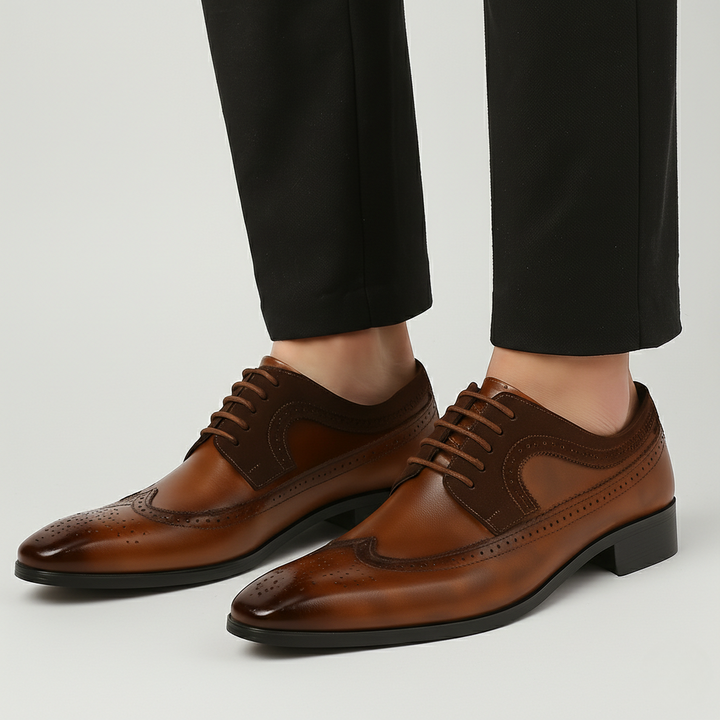 Joachim | Oxford Brogue Homme | Habillés Confortables Marche