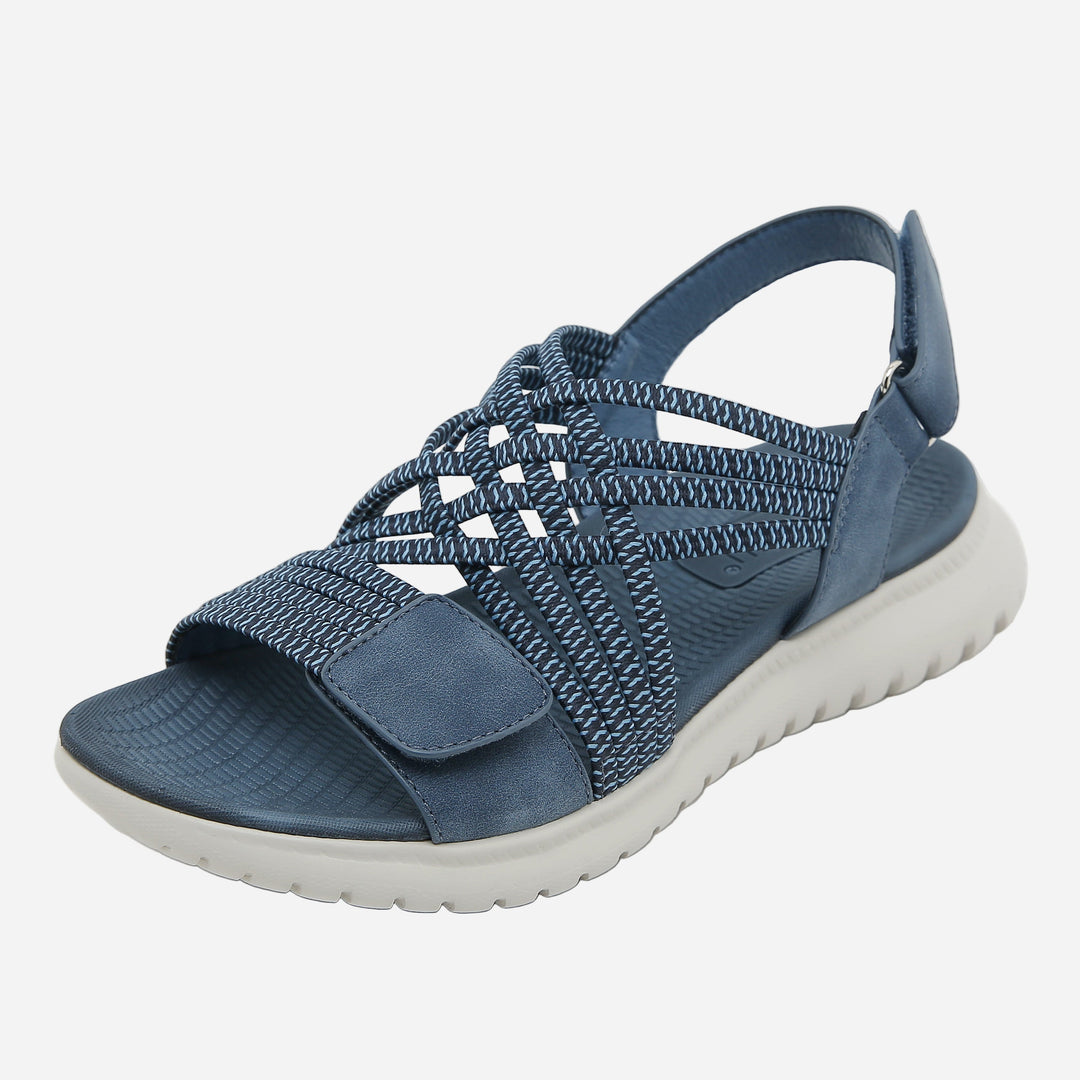 Carmen | Sandales Plates Orthopédiques Brides Femme | Confort Marche