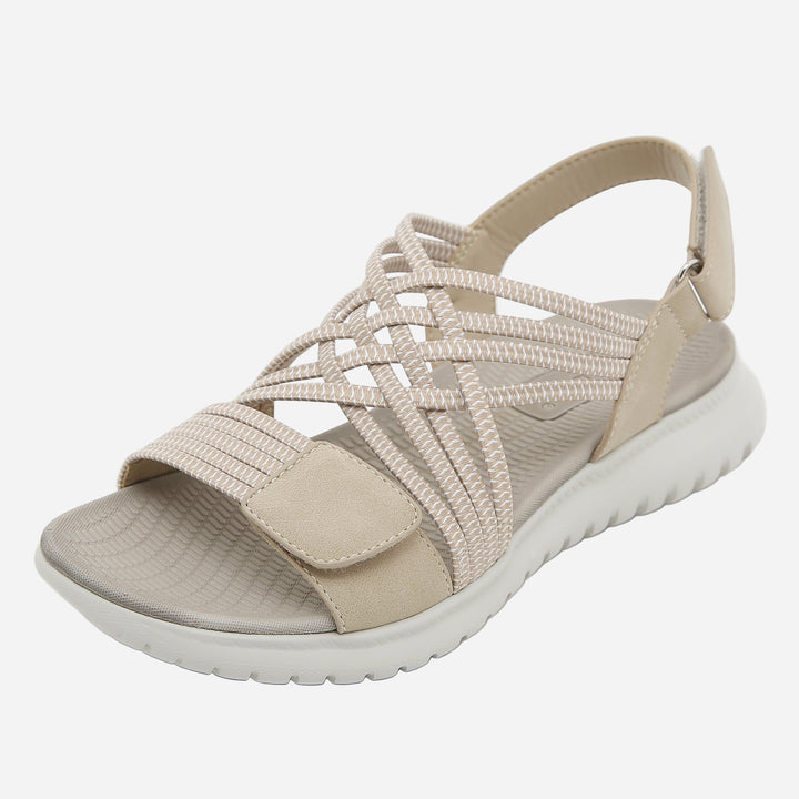 Carmen | Sandales Plates Orthopédiques Brides Femme | Confort Marche
