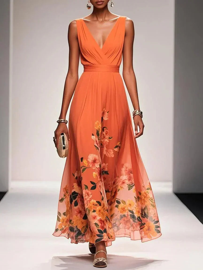 Isabella — La Robe Florale Mariage Qui Vole Poliment la Vedette